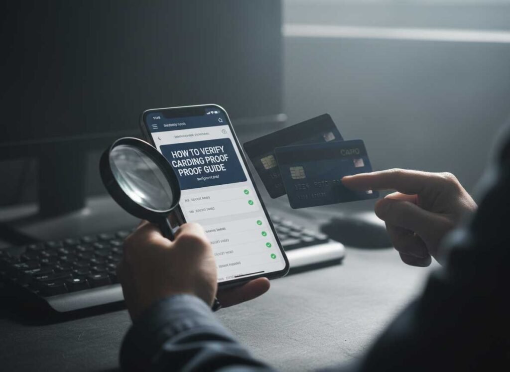 How to Verify Carding Proof Guide How to verify carding proof guide showing verification process steps