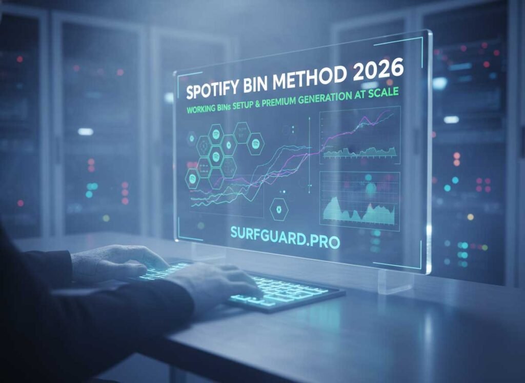 Spotify Bin Method 2026: Working BINs and How to Use Them Spotify Bin Method 2026 working BINs guide with carding setup and trusted vendors