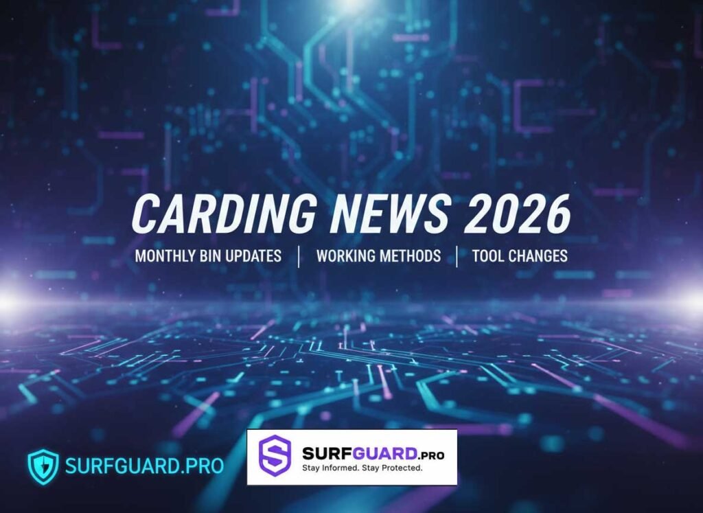 Carding News 2026: Monthly BIN Updates, Working Methods & Tool Changes Carding News