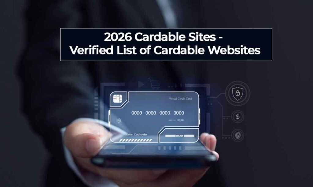 2026 Cardable Sites - Verified List of Cardable Websites