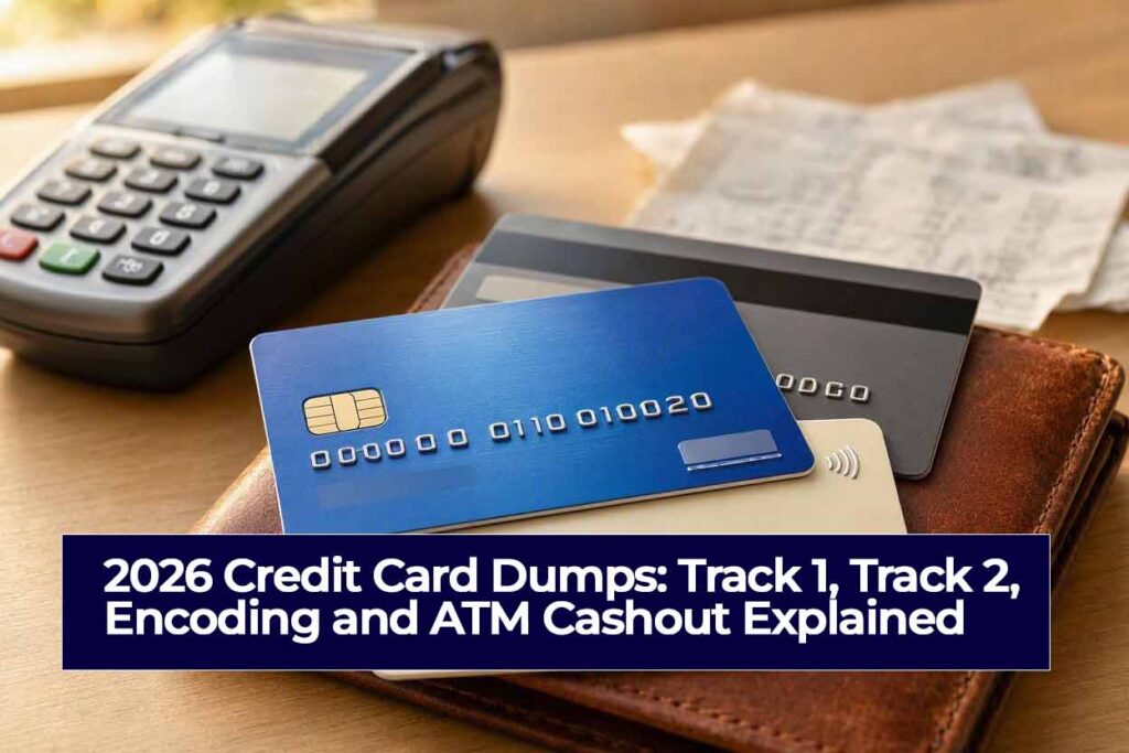 2026 Credit Card Dumps: Track 1, Track 2, Encoding and ATM Cashout Explained
