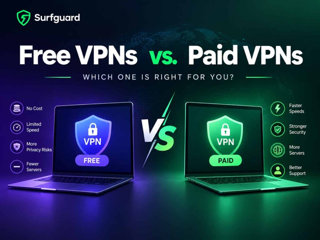 Free VPNs vs. Paid VPNs
